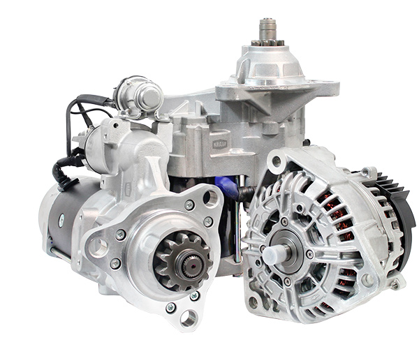Starter motors and alternators